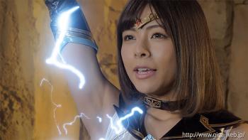 Gay GHOV-42 Thunder Light Warrior Sailor Lightning Discharge Hell Azusa Misaki The End Of A Certain Love Gay Money - 1
