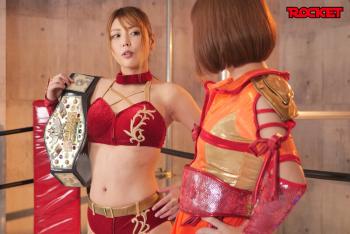 Moreno RCTD-435 Big Ass Girls Pro Wrestlers Mamiya vs. Akane Best of Three Lesbian Pro Wrestling Watersports - 1