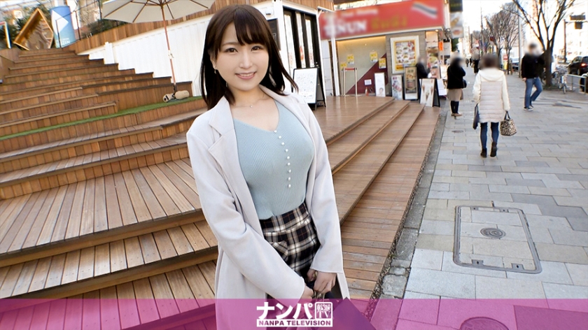 Seriously Nampa, first shot. 1605 An office lady walking on Omotesando ... I thought she was a married woman who looked very young! I fell in love with a younger salt-faced actor and fell immediately! Repeat the cum many times with a cute pant voice! [200GANA-2449]