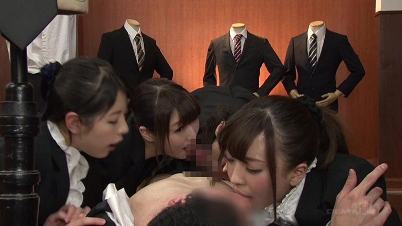 Women In Suits Give Cum Swallowing Blowjob Fun Here At This Popular Shop Dick Sucking In Suits [SDDE-498] 8