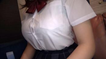 Porzo 345SIMM-706 [H Cup Big Breasts] [And 1 ● Years Old] J-type "Io-chan" with the largest boobs ever and bouncing breasts! #Uniform #Big breasts #Big breasts #H cup [Wame-chan / Io (1 ●) / # 010] Jayden Jaymes - 1