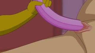 Lesbian Crossover Marge Simpson and Lois Griffin 11