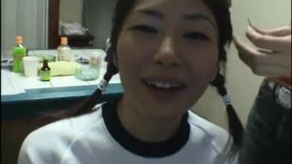 Japanese Cutie Gets Gang Banged then Downs a Load of Hot Nut Butter 9