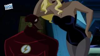 Justice League Porn Black Canary Fucked in a Flash 5