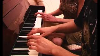 Mature Piano Teacher Giving Student a Sex Lesson 2