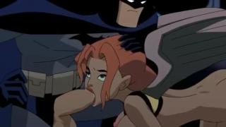 Justice League Porn two Chicks for Batman Dick 12