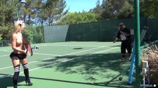 Dani Daniels Topless Tennis Fun - Scene 1 11