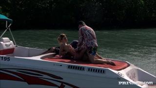 Chloe Rides on a Boat with two Guys she wants to Fuck 4