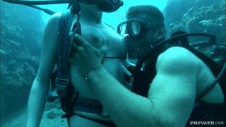 Sabina Lets a Man Fuck her under Water for an Ocean Polluting Cumshot 10