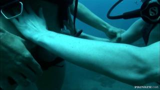 Sabina Lets a Man Fuck her under Water for an Ocean Polluting Cumshot 11