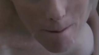 Amateur GILF Cum Facial Compilation 4