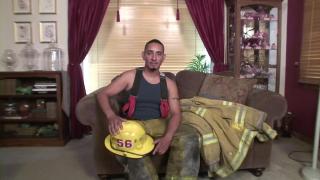Latino Firefighter can't Resist his Gay Temptations 2