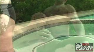 Daddy Bear 3-Way by the Poolside 6
