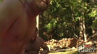 Daddy Bear Camping Fuck Orgy 9