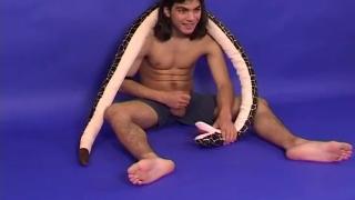 Fabulous Turkish Aladin Fucks his Ass with Oiled Fingers 3