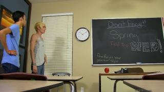 Hot Ass Twinks of an Empty Classroom 1