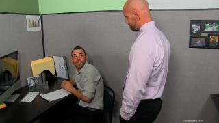 Parker Perry having Sex with his Boss Mitch Vaughn at the Office 2