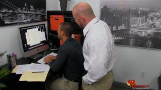 Two Hunk Guys having Sex at the Office 1