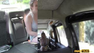 FakeTaxi - Cabby tries his Beginners Luck on Hot Blonde with Big Tits 4