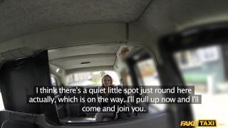 Blonde Chick Gets Horny with a Taxi Driver 2