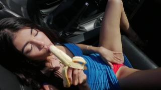 Veronica Rodriguez Squirts all over Lamborghini Seeat 3