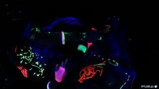 Black Light Rainy Night with Abigal Mac & Ava Addams 3