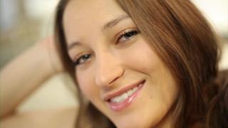 Teen Beauty Dani Daniels Strips down and Masturbates with Toy 4