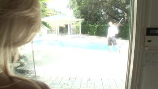 MILF Seduces the Pool Guy from the Bedroom to come Fuck her 4