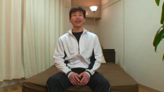 Skinny Athletic Japanese Stud Strokes his Hard Cock and Cums 5