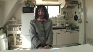 Japanese Granny Strips off her Business Suit to be Fucked 2