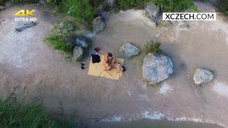 Public Beach Sex of Young Couple is Watched by Aerial Drone - XCZECH.com 11