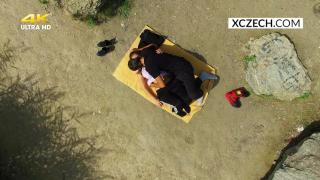 Public Beach Sex of Young Couple is Watched by Aerial Drone - XCZECH.com 5