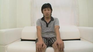 Japanese Dude Strokes his Small Cock and Cums 2