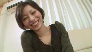 Short Hair Japanese MILF Beauty Gets Pussy Pleasured 5