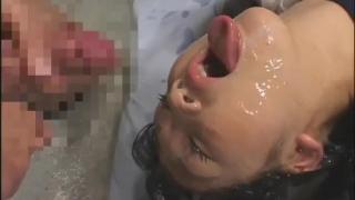 Astounding Asian Cowgirl Splashed with Sticky Load after a Hardcore Poundin 10
