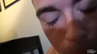Young Straight Dude Gets Fucked Bare and Slapped around but he Cums anyways 5