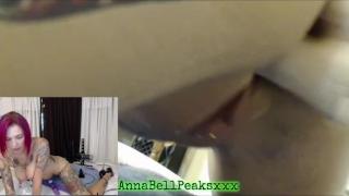 Anna Bell Peaks Rides her Sex Machine 6
