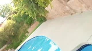 SCARLETT PAIN Fucked by HUGE COCK in Swimming Pool for Cum Reward! A++ 1