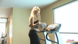 MILF at Gym gives Amazing Blowjob and Gets Tits Blasted with CUM 2