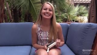 BANG Real Teens: Petite Teen Scarlett Sage Drains Cock with her Tight Pussy 1