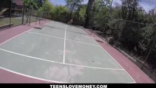 TeensLoveMoney- Hot Tennis Player Fucks for Free Lesson 2