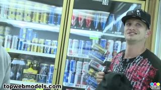 Hot Blonde JASMINE JOLIE Fucked in Public Convenience Store - Funny AF OMG! 12