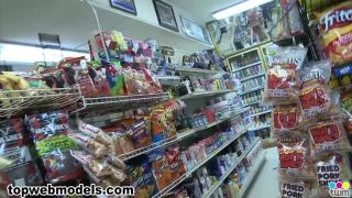 Hot Blonde JASMINE JOLIE Fucked in Public Convenience Store - Funny AF OMG! 1