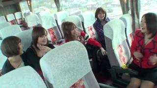 Super Horny Asians doing Dirty Orgy on a Bus! 8