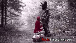 Little Red Riding Hood Gets Fucked by the Big Bad Wolf for Halloween 4