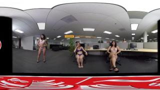 ADAM & EVE - VR FOUR HOT LESBIANS FUCK IN THE OFFICE 2