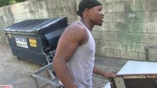 Jesse Rabbit Takes all of Chase Carter's Tool outside - BIG BLACK DICK #3 2