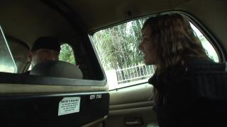 Slutty Fucks her Taxi Cab Driver 1