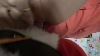 Santa Catches his little Helper trying out Toys then Fucks her 12