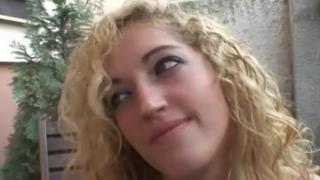 Dutch Blonde Rough Facial Blowjob 5